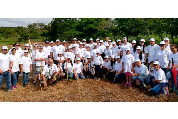 FCC Construccion in Panama participates in the "one million hectares" initiative