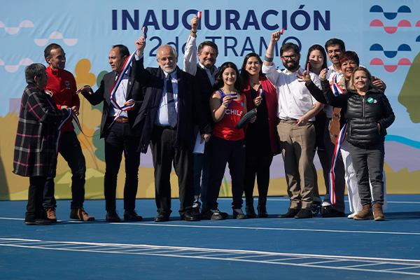 inauguracion 2tramo Mapocho Rio