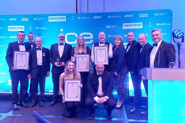 The A-465 motorway expansion project, sections 5&6, wins the George Gibby Award from the Institution of Civil Engineers (ICE)